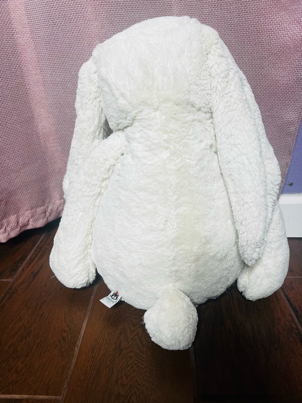 Jellycat Really Big Cream Bashful Bunny Plush Toy Stuffed Animal Collectible - Picture 4 of 7